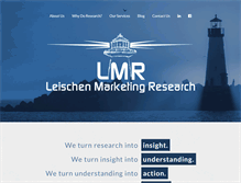 Tablet Screenshot of leischenresearch.com